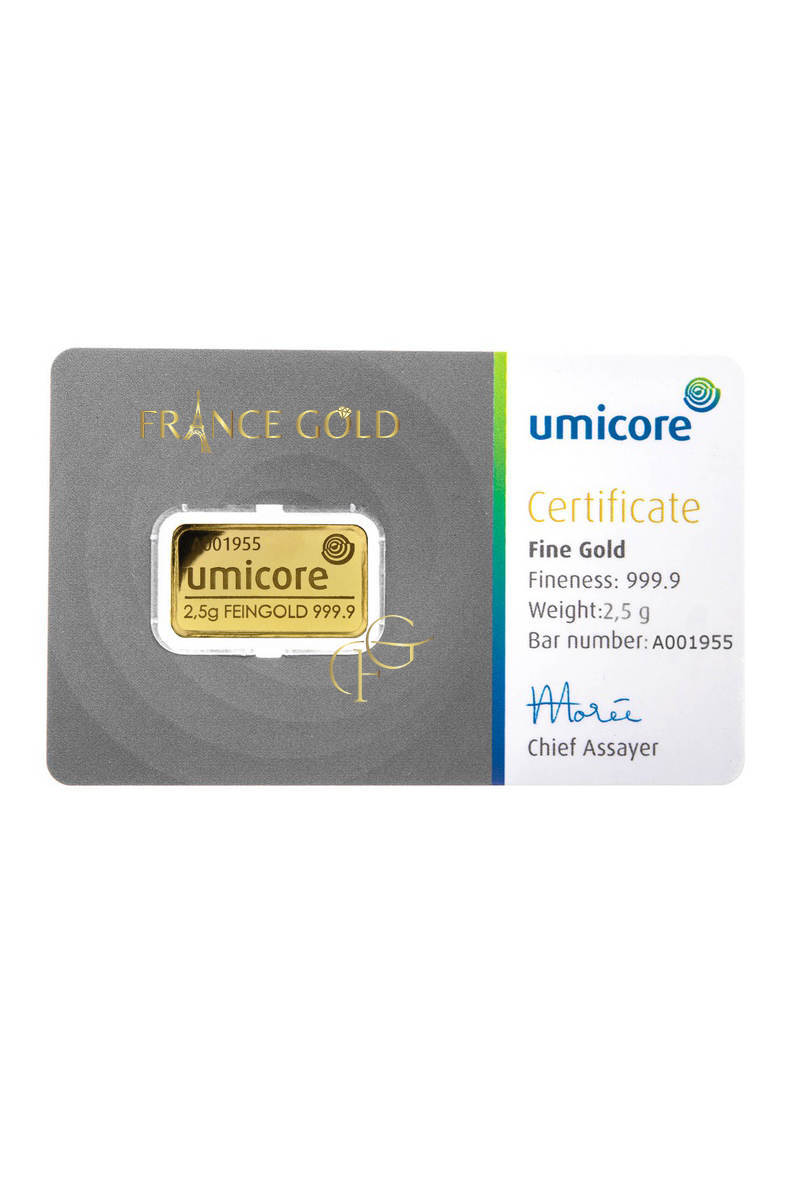 5 grammes lingot d'or - Pack Liberté – Image 5