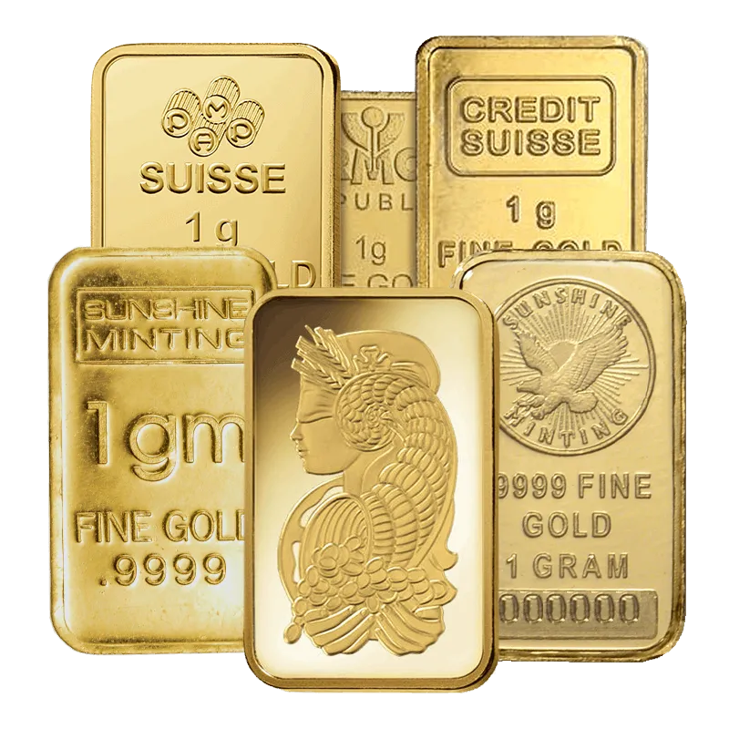 LINGOTIN D'OR 1 g FRANCE GOLD