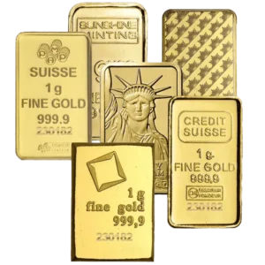 LINGOTIN D'OR 1 g FRANCE GOLD