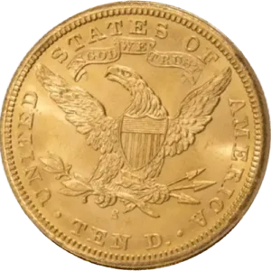 10 DOLLARS LIBERTY egale