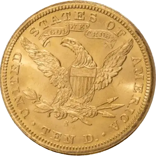 10 DOLLARS LIBERTY egale