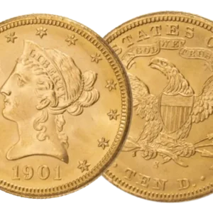 10 DOLLARS LIBERTY egale