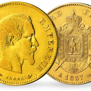 100 Francs Napoleon III Tete Nue