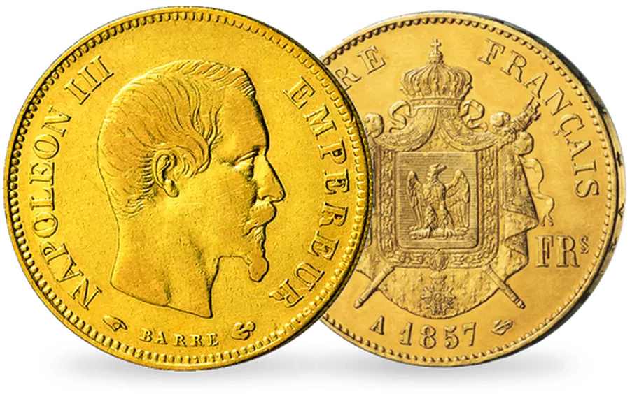 100 Francs Napoléon III Tête Nue – Image 3