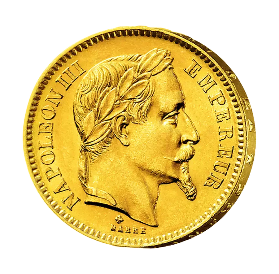 20 Francs Napoléon III Tête Laurée
