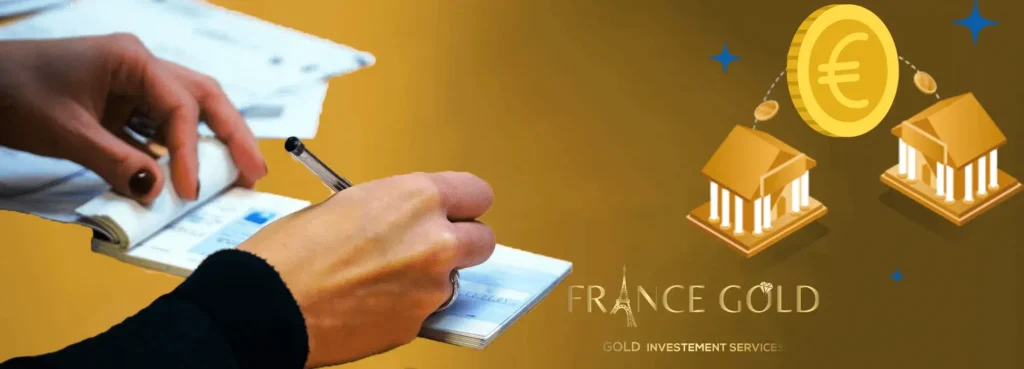 payment cheque ou virement francegold
