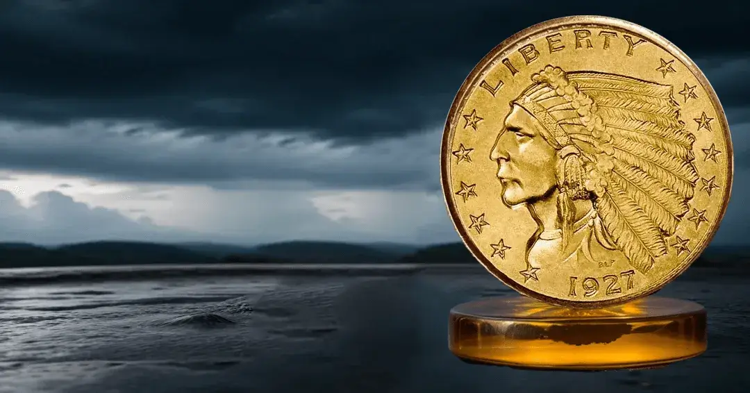 5 DOLLARS TETE INDIEN