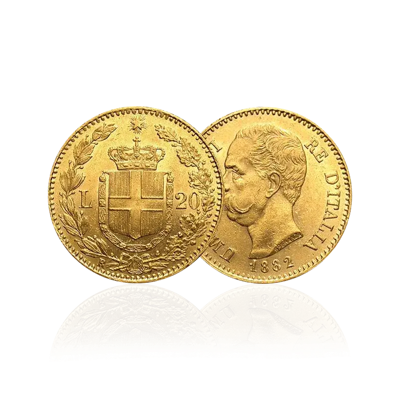 Meilleur prix 20 Lire Or Italienne Umberto I
