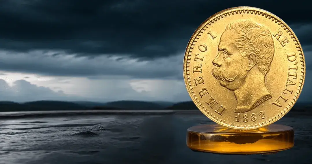 20 Lire UNOIN LATIN RACHAT pièces d'or