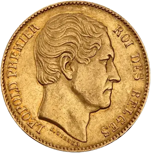 rachat au meilleur prix 20 FRANCS LEOPOLD II UNOIN LATINE FRANCE GOLD