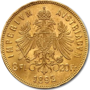 ACHAT VENTE 8 FLORIN - 20 FRANCS