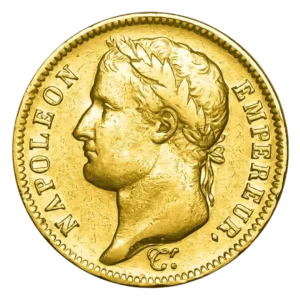 ACHAT 40 FRANCS Napoléon Premier Tête Laurée