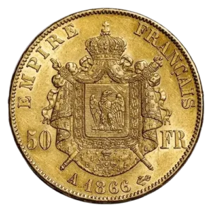 VENTE 50 Francs Napoléon III Tête Laurée