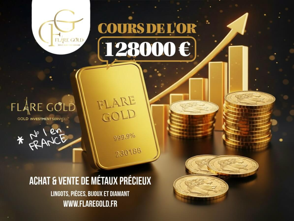 L'or valeur refuge FLARE GOLD CANNES FRANCE